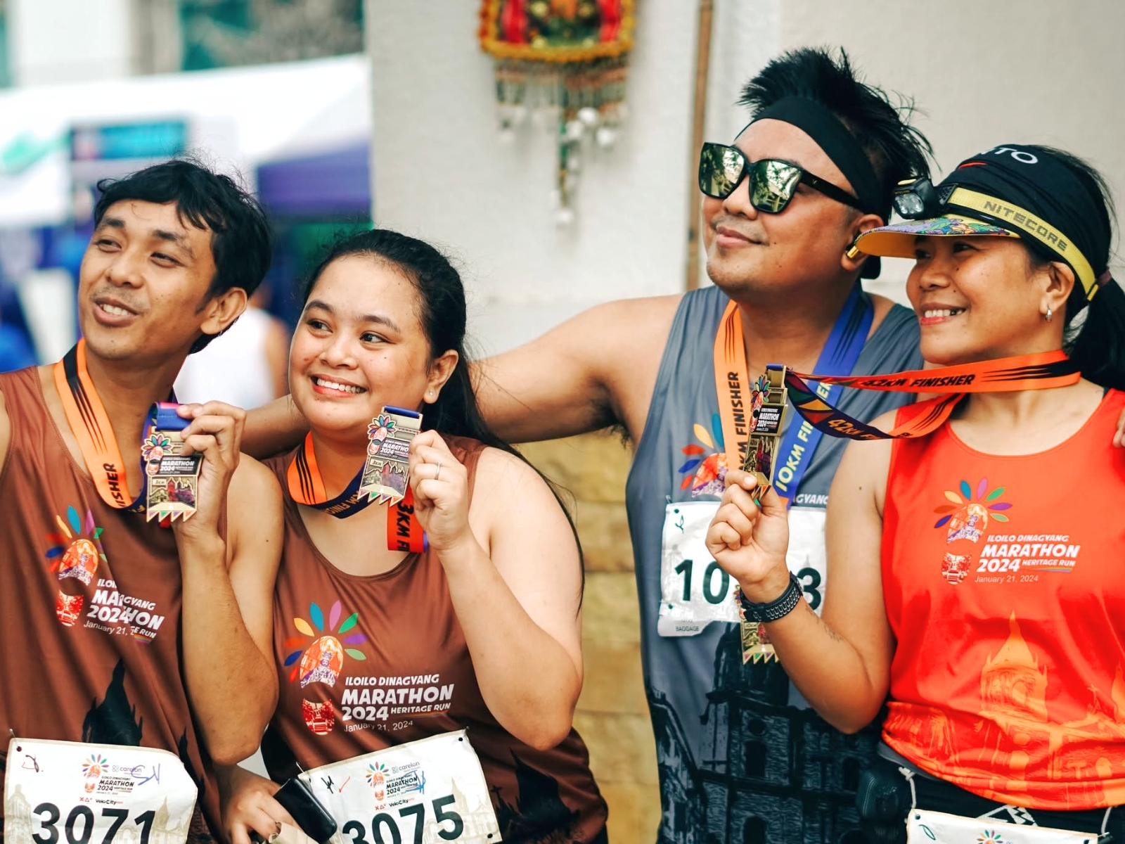 Heritage Run finisher medal